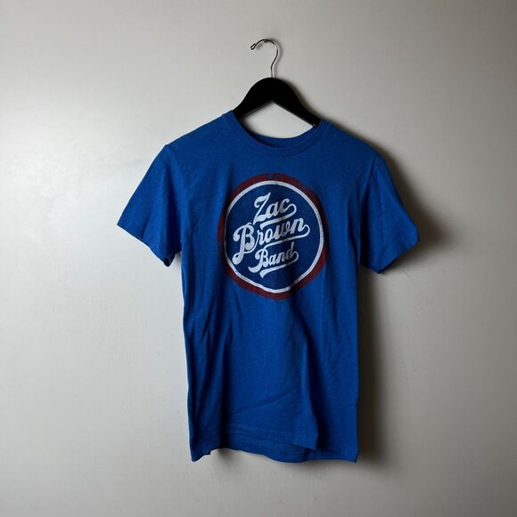 Zac Brown Band T Shirt Adult Blue Extra Small XS Graphic Tee - Picture 10 of 14